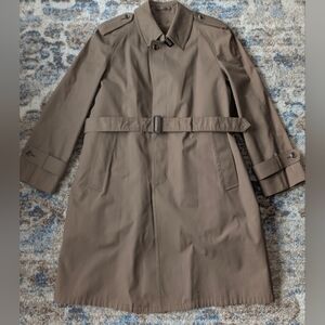 Vintage All Weather Crownwear Long Trench Coat